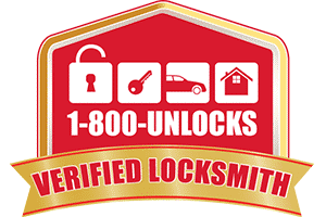 1-800-Unlocks verified locksmith