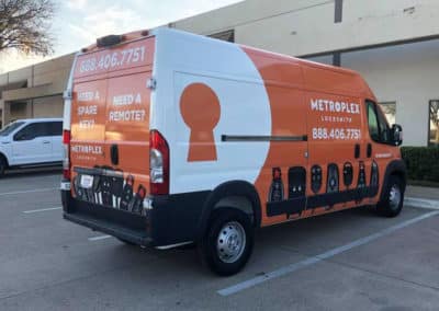 Metroplex Locksmith service truck